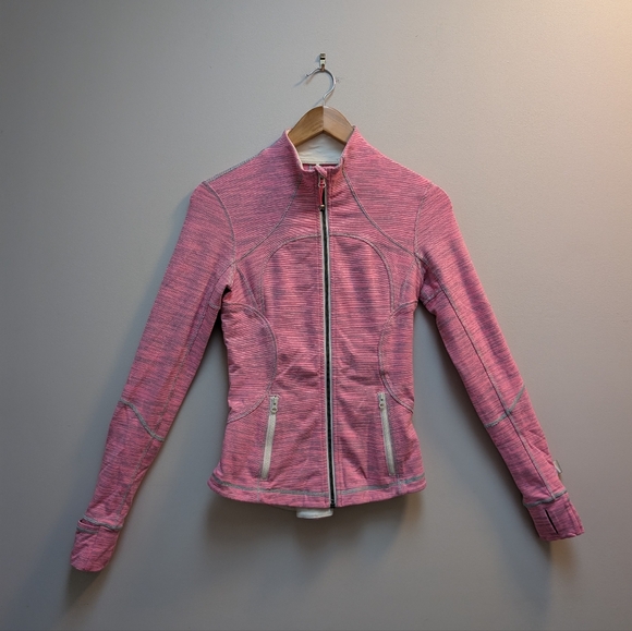 Lululemon Forme Jacket Cuffins – Wee Are From Space Neon Pink Opal – Size 4 - Picture 3 of 10